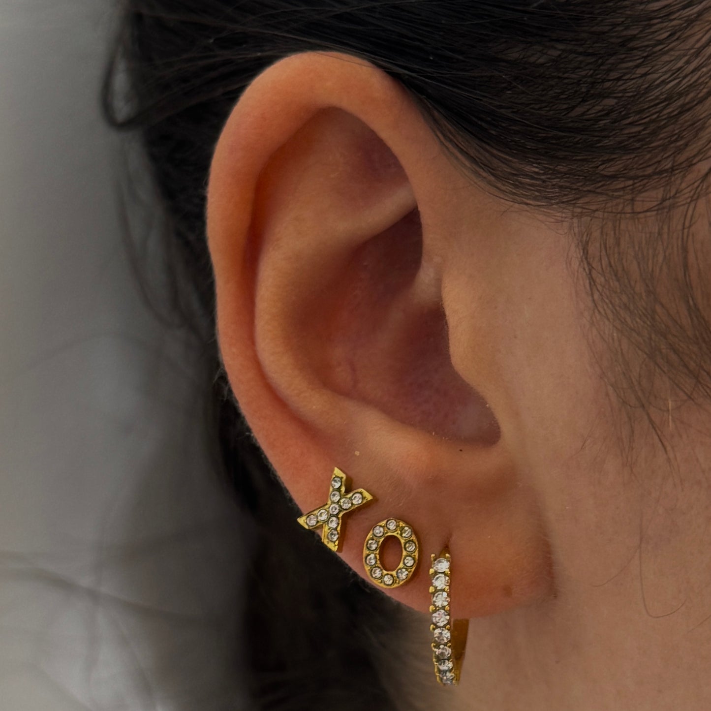 XO Ohrring